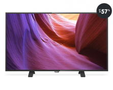 LED televize akce Philips Ultra HD (černá/108 cm)