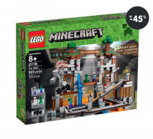 Levné Lego Minecraft - Důl (od 8 let)