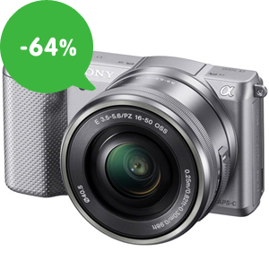 Fotoaparáty v akci: Oblíbené fotoaparáty se slevou až 64%