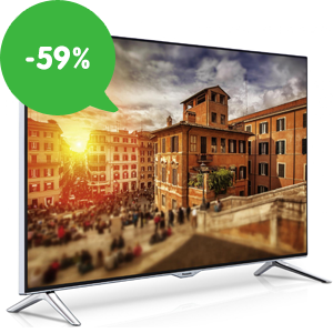 Výprodej televizí se slevami až 59%: Ceny již od 2 599 Kč a doprava zdarma